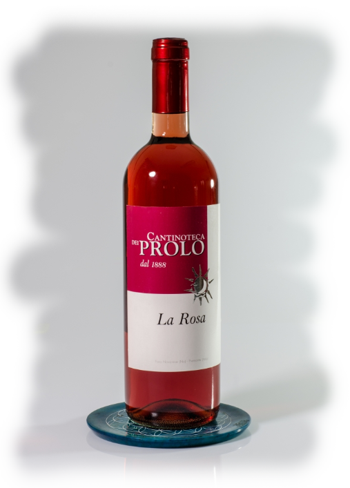 bottiglia vino rosato "La Rosa"